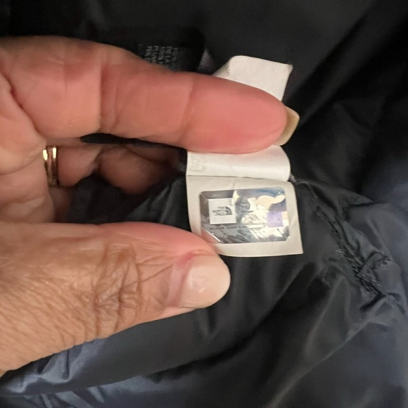 Women's Black North Face Parka Puffer Coat - Picture 9 of 12